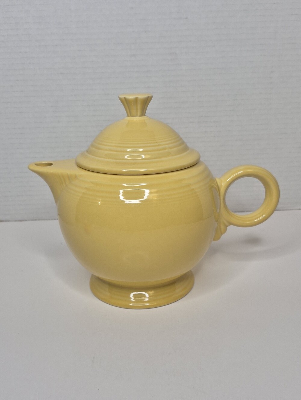 Fiesta Classic Yellow Teapot Made in USA New Mint